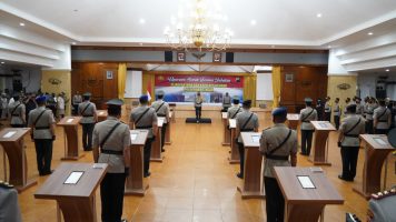 10 Pejabat Utama dan Kapolres Jajaran Polda Jateng Dirotasi