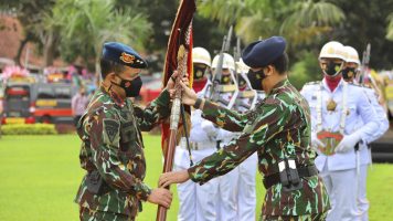 Hari ini, Polda Jawa Tengah Gelar Upacara Penyerahan Dwaja Satbrimob “Satya Madya Dwipa”