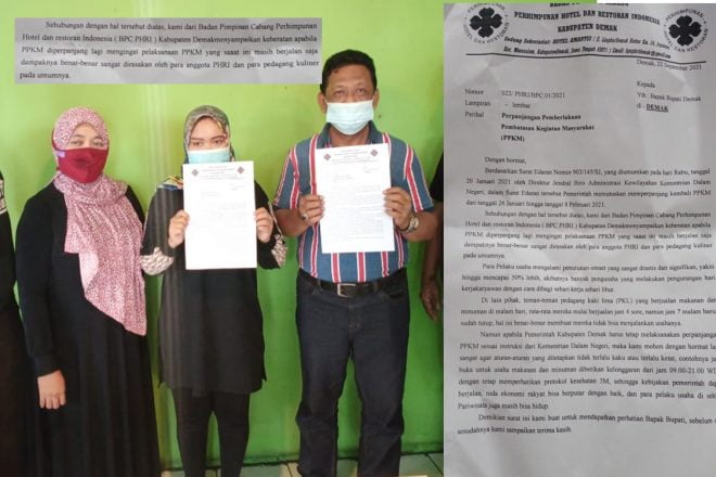 PHRI Demak Tolak Perpanjangan PPKM