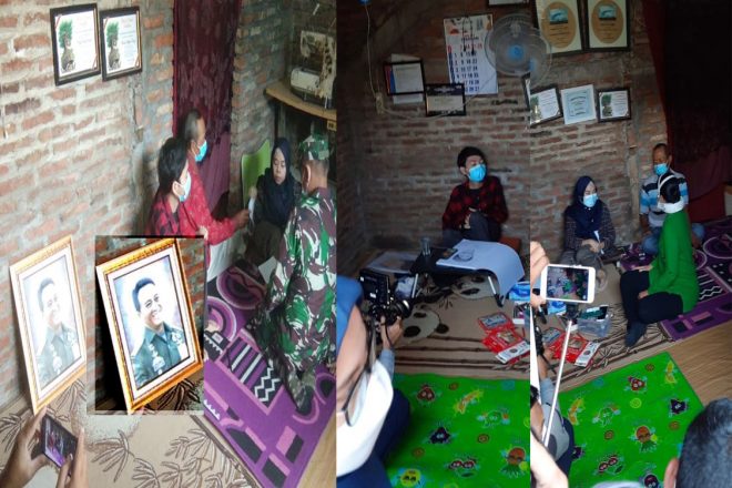 Dua Anak Difabel Warga Widuri Semarang di Datangi Ibu KASAD