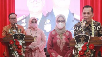 Pisah Sambut Kakanwil Insan Pengayoman Jawa Tengah, Lucky Agung Binarto dengan A. Yuspahruddin BH