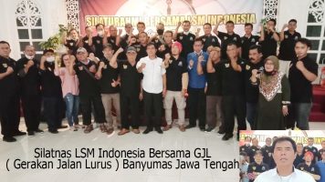 LSM GJL Masuk Banyumas Raya Jawa Tengah