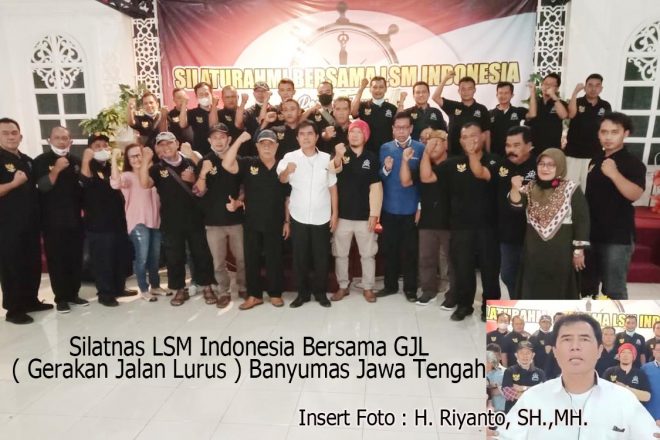 LSM GJL Masuk Banyumas Raya Jawa Tengah