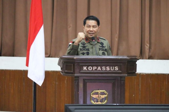 Beri Pembekalan, Ka Ops Nemangkawi Tekankan Soal Pengamanan PON ke-20