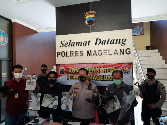 Ungkap Kasus Pencurian Besi Trees Grate, Wakapolres Magelang Imbau Masyarakat Saling Jaga Fasilitas Publik