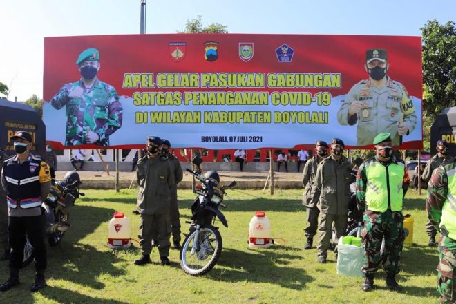 Kasus Covid 19 di Boyolali Jawa Tengah Meningakat, Perketat Jalur Masuk dan Keluar Kota