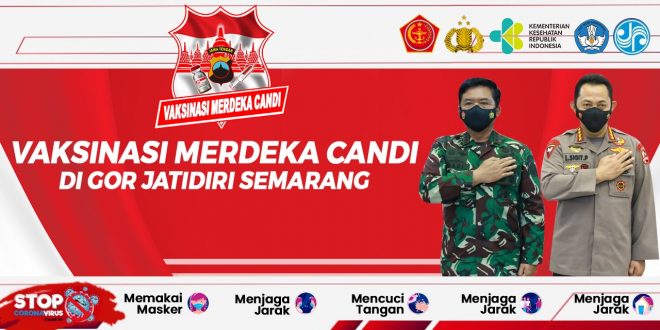 Mulai Hari Ini Masyarakat Bisa Daftar Vaksinasi Merdeka Candi, Simak Tatacaranya