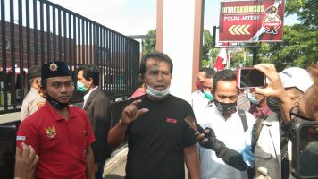 Saya datang kesini tidak untuk Demo, tapi ingin mendukung Polri Sikat Habis mafia Pupuk Bersubsidi