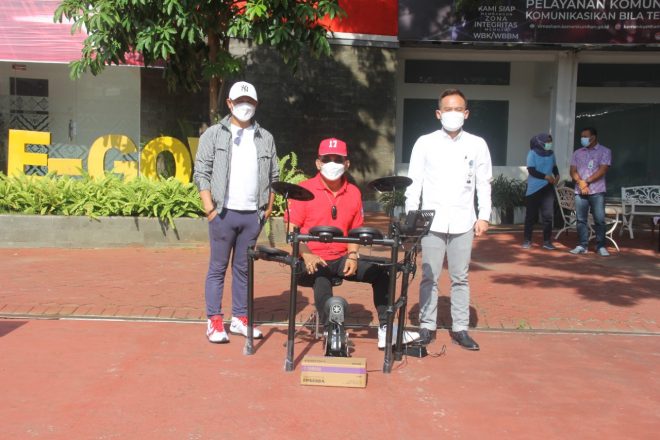 Kumham Jateng Terima Hibah Alat Musik Dari BJB Semarang