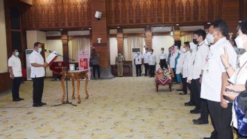 Wali Kota Semarang Hendrar Prihadi Hari ini Resmi Lantik 219 Pejabat Eselon III, Ali Muhtar Tetap Jabat Camat Genuk, Pedurungan diisi Eko Yuniarto dari Kecamatan Semarang Selatan