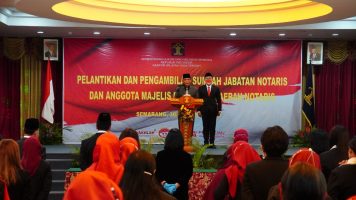 Pelantikan dan Pengambilan Sumpah Jabatan Notaris Terbanyak Berencana Masuk Muri