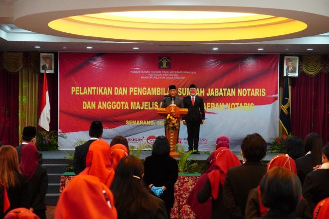 Pelantikan dan Pengambilan Sumpah Jabatan Notaris Terbanyak Berencana Masuk Muri