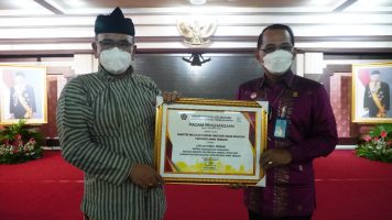 Cetak Kinerja Terbaik Pelaksanaan Anggaran dan Pengelolaan BMN, Kemenkumham Jateng Sabet 2 Penghargaan