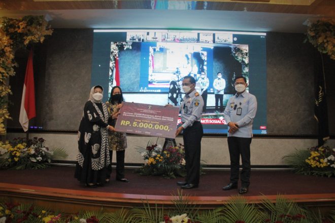 Kanwil Kumham Jawa Tengah Lakukan Bhakti Sosial Jelang Nataru