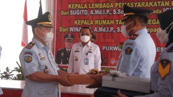 2 Kepala UPT Berganti, Kakanwil Inginkan Perkuat Sinergitas Dengan Instansi Terkait
