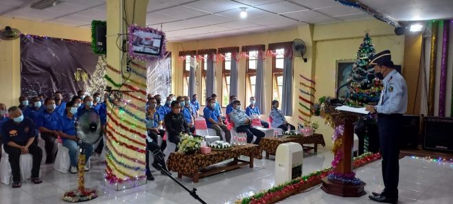 417 Warga Binaan Pemasyarakatan (WBP) Lapas dan Rutan di Jawa Tengah mendapatkan Remisi Khusus Hari Raya Natal Tahun 2021