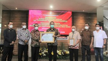 Lagu Kudangan dan 250 UMKM di Kota Semarang Tercatat Haki di Kantor Menkumham Jateng