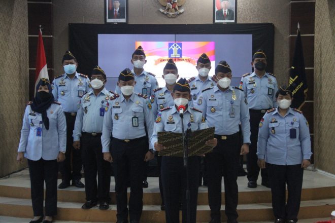 11 UPT Se Eks Karesidenan Surakarta Deklarasikan Janji Kinerja Tahun 2022, disaksikan Kakanwil Kumham Jateng