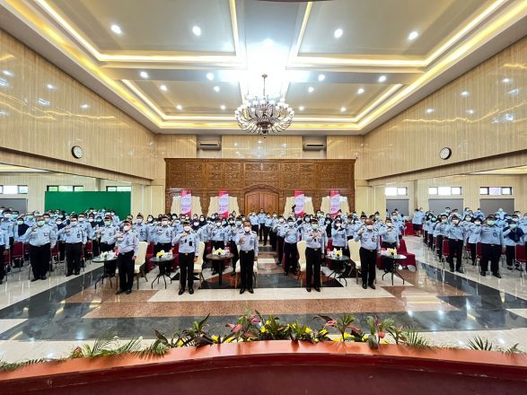 Kanwil Kumham Jateng  melakukan PPK dan SPK Tahun Anggaran 2022