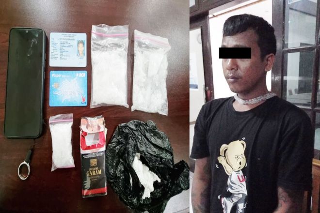 Diresnarkoba Polda Jateng Grebeg Pengedar Narkoba Saat Ambil Sabu di SPBU Semarang