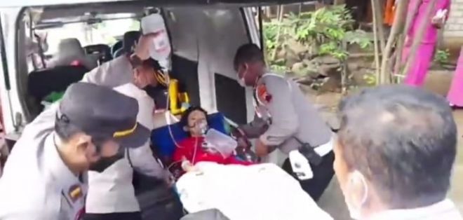 Kapolri Jenderal Listyo Sigit Prabowo Jemput Sinta Aulia Menggunakan Helicopter