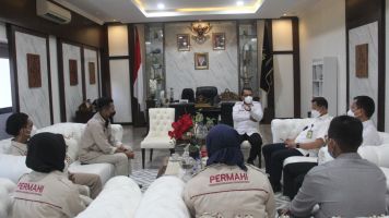 PERMAHI Semarang Beraudiensi dengan Kakanwil Kemenkumham Jawa Tengah