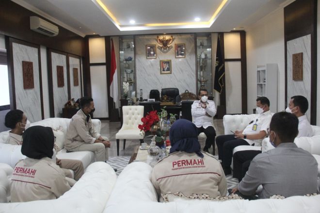 PERMAHI Semarang Beraudiensi dengan Kakanwil Kemenkumham Jawa Tengah
