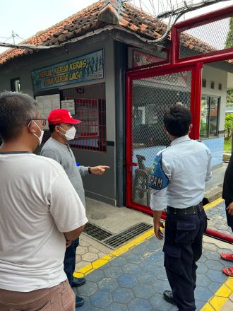 JELANG TUTUP BLOK HUNIAN, KANWIL KEMENKUMHAM JATENG SIDAK CEK KESIAPAN LAPAS SLAWI HADAPI BULAN RAMADHAN