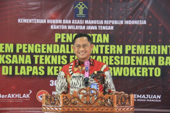 Kantor Kemenkumham Jawa Tengah Kembali Menggelar Penguatan SPIP