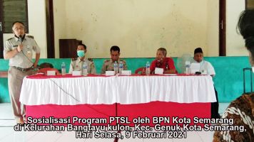 Program PTSL BPN Kota Semarang Terima Hibah 25 Milyard, SK Kantah dipertanyakan Warga
