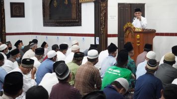 Awali Safari Ramadhan, Kakanwil Yuspahruddin Beri Tausiah di Lapas Semarang