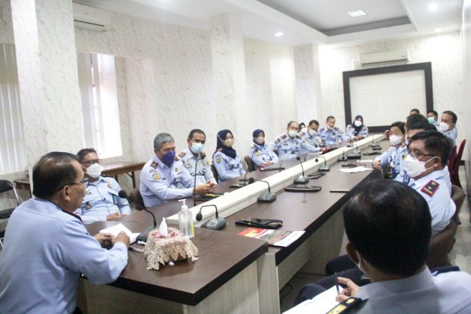 Kembali Berikan Penguatan Mitigasi Risiko, Kakanwil Kemenkumham Jateng Kumpulkan UPT Eks-Karesidenan Semarang dan Solo