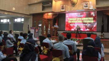 Kemenkumham Jateng Gelar Pembinaan Tertib Administrasi Tata Naskah Dinas