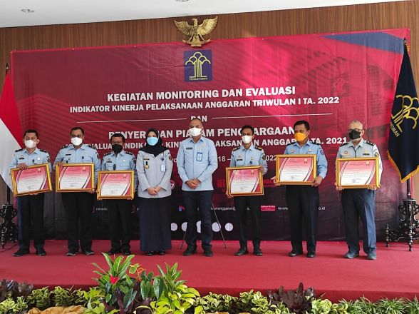 Kanwil Kemenkumham Jawa Tengah Raih Penghargaan Terbaik IKPA