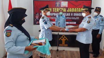 Kepala Rupbasan Sragen Resmi Berganti, Kadivpas Minta Untuk Meneruskan Hal Yang Telah Dibangun