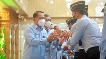 Halal Bihalal Keluarga Besar Kemenkumham Jawa Tengah dengan Penuh Khidmat