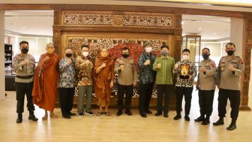 Perwakilan Umat Buddha Audensi Dengan Kapolda Jateng, Perayaan Waisak Digelar di Candi Borobudur, Beserta Rangkaian Acaranya