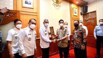 Kemenkumham Jateng Lakukan Audiensi dengan Walikota Surakarta