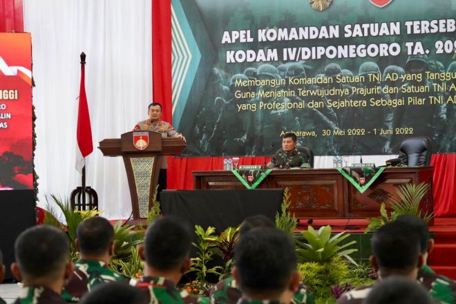 Sinergitas TNI – Polri di Jawa Tengah  Sudah Teruji