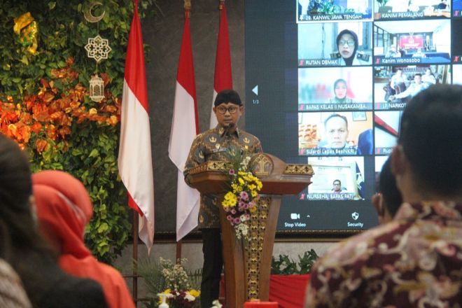 Kemenkumham Jateng Adakan Kegiatan Penyusunan Pagu Indikatif TA 2023