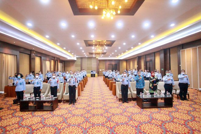 Buka Sosialisasi Kebijakan Pembentukan LSP, Kakanwil A. Yuspahruddin Ingatkan Untuk Selalu Menebar Kebaikan