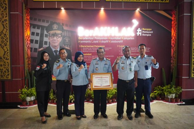Sajikan Tajuk OPini Berkualitas, Kemenkumham Jateng Raih Penghargaan Terbaik