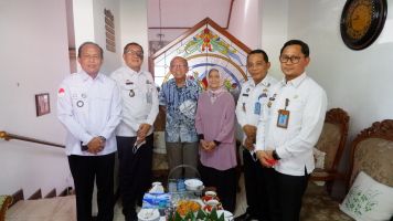 Tak Lupa Jasa Pendahulu, Kemenkumham Jateng Beranjangsana ke para Purna Bakti