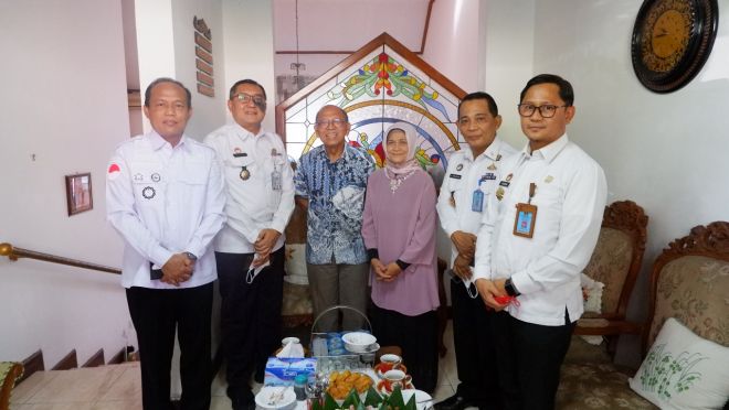 Tak Lupa Jasa Pendahulu, Kemenkumham Jateng Beranjangsana ke para Purna Bakti