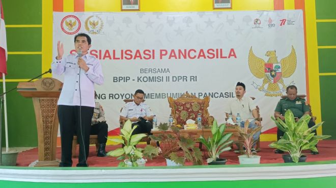 BPIP – DPR RI Komisi II Gelar Sosialisasi Pancasila di Pati