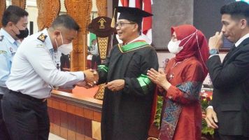 Kakanwil Kemenkum HAM Jawa Tengah A Yuspahruddin resmi menyandang gelar Doktor