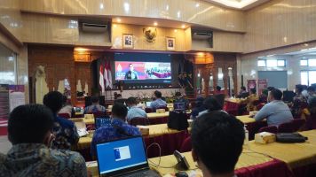 Tingkatkan Kedisiplinan Pegawai, Kemenkumham Jateng Monev Integrasi SIMPEG
