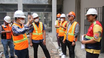 Proses Pembangunan Rutan Semarang kembali mendapatkan atensi Pimpinan Tinggi Pratama Unit Pusat