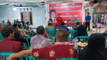 Anggota MPR/DPR RI Riyanta Gelar acara Sosialisasi Kebangsaan di Dusun Setro Desa Kalangbancar &nbsp;Geyer Grobogan