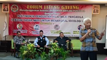 Forum Jateng Gayeng Gelar Seminar Penguatan Ideologi Pancasila